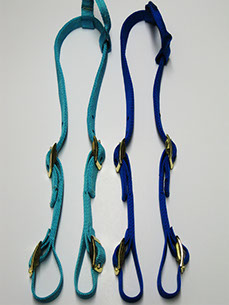 Aqua & Blue Headstall